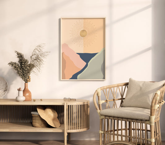 Chasing The Golden Hour Fine Art Print