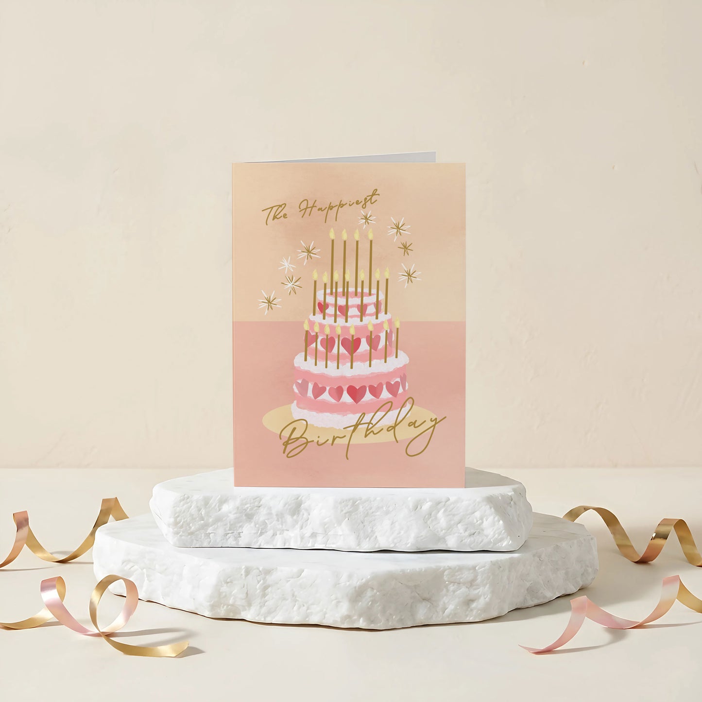 Let there be cake - Birthday card