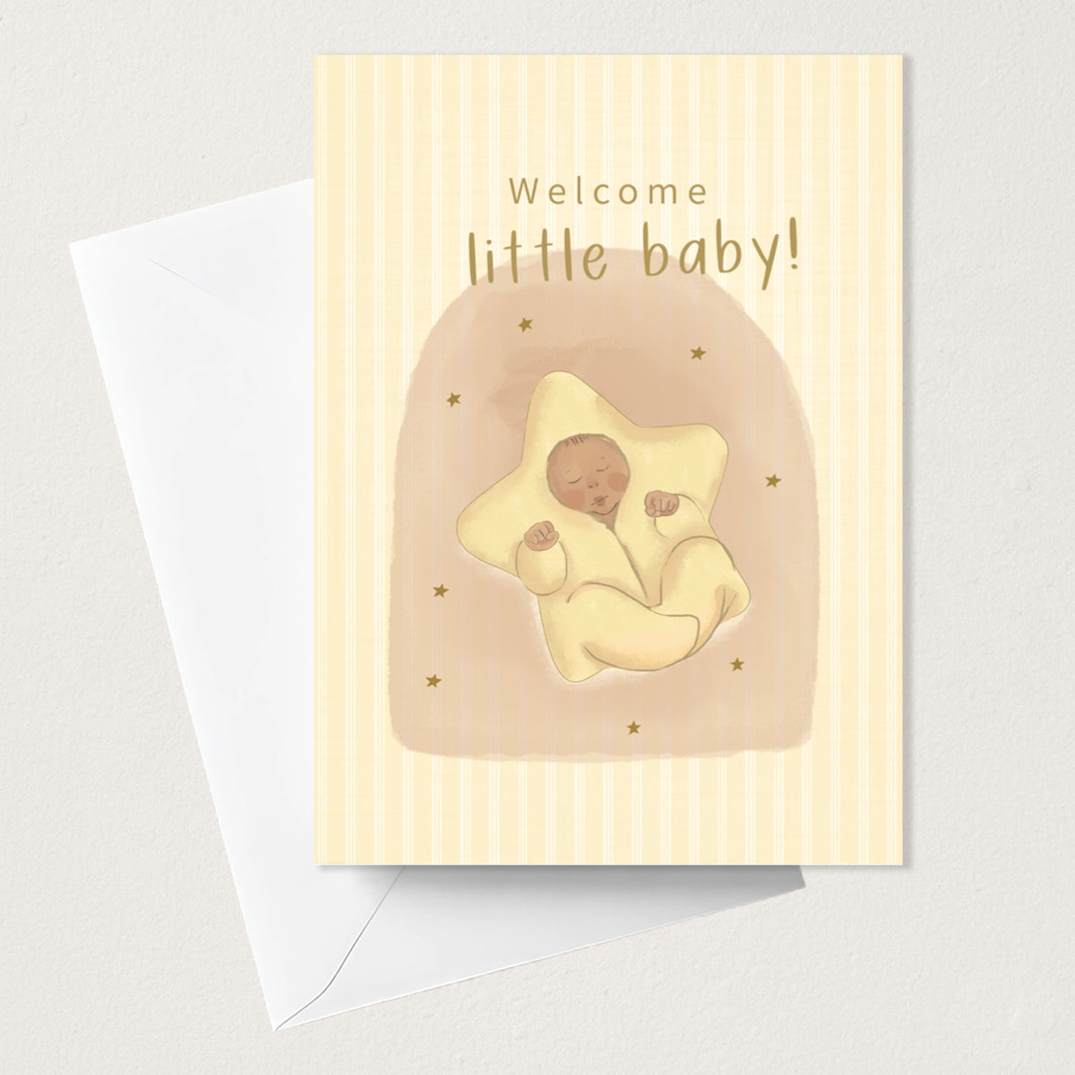 Little Baby Star - Baby card