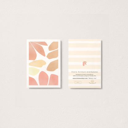 Botanic joy - Everyday mini card
