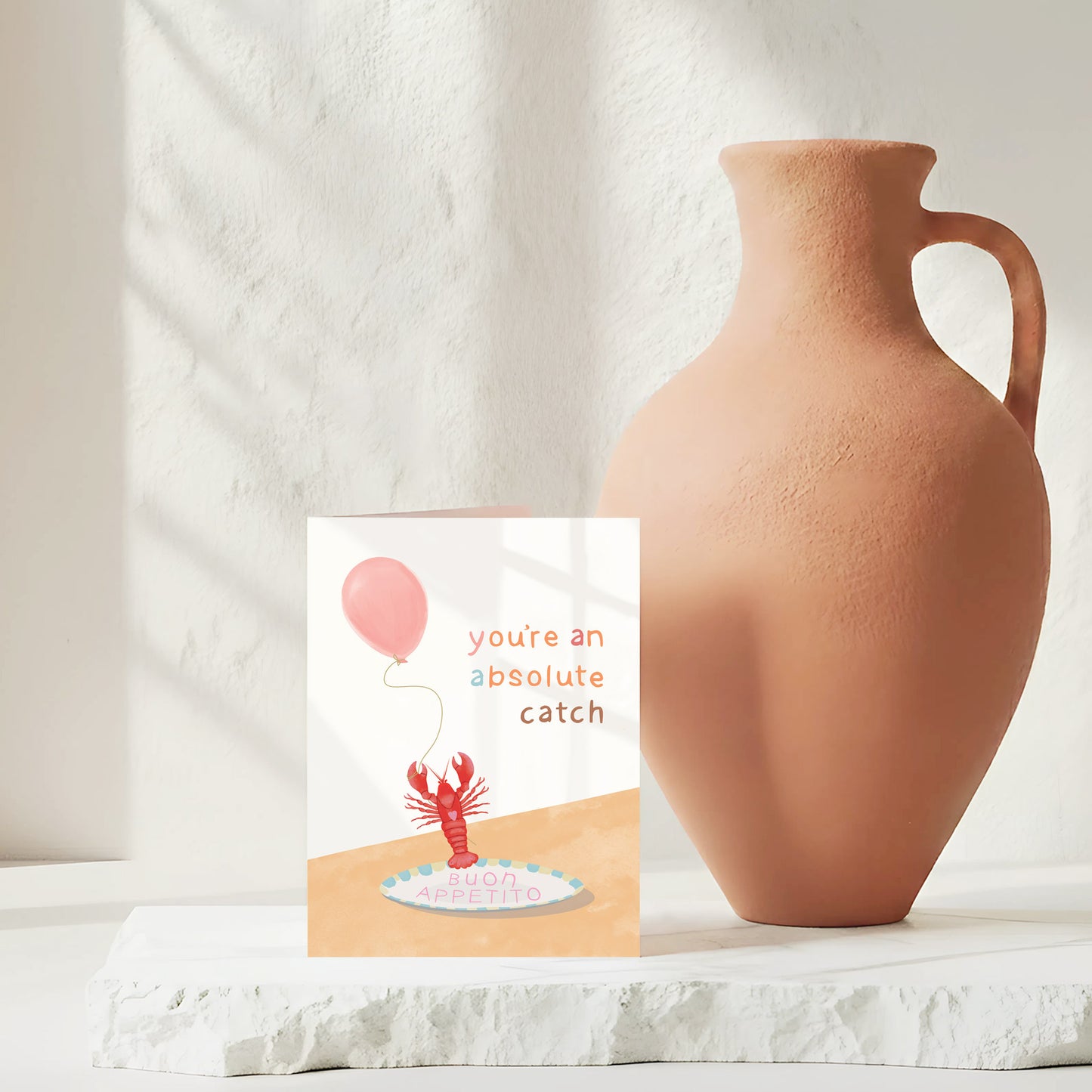 Catch of the day - Birthday or Love Card