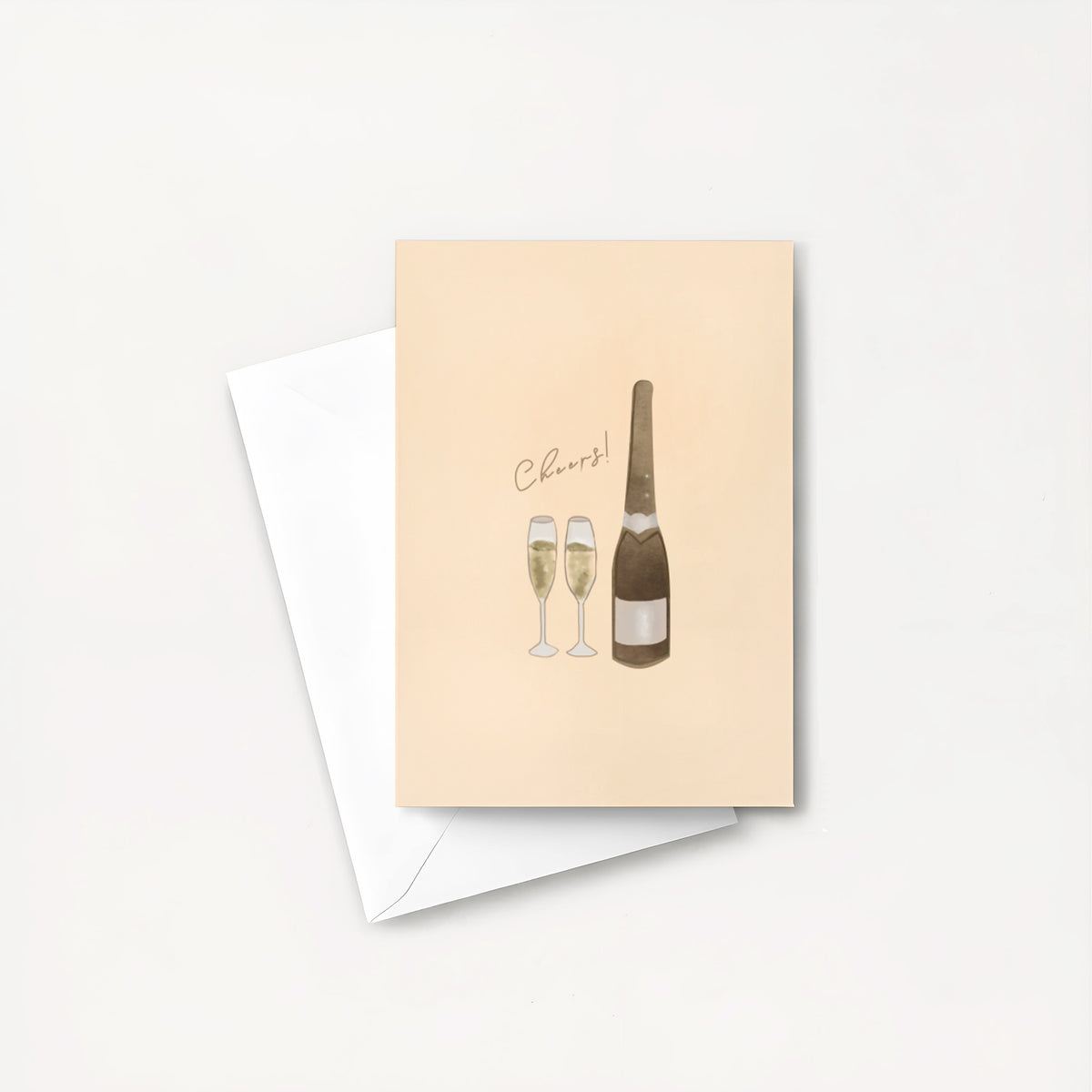Cheers to you - Celebration mini card