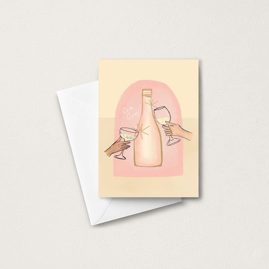 Cin Cin for the win - Love or Celebration card