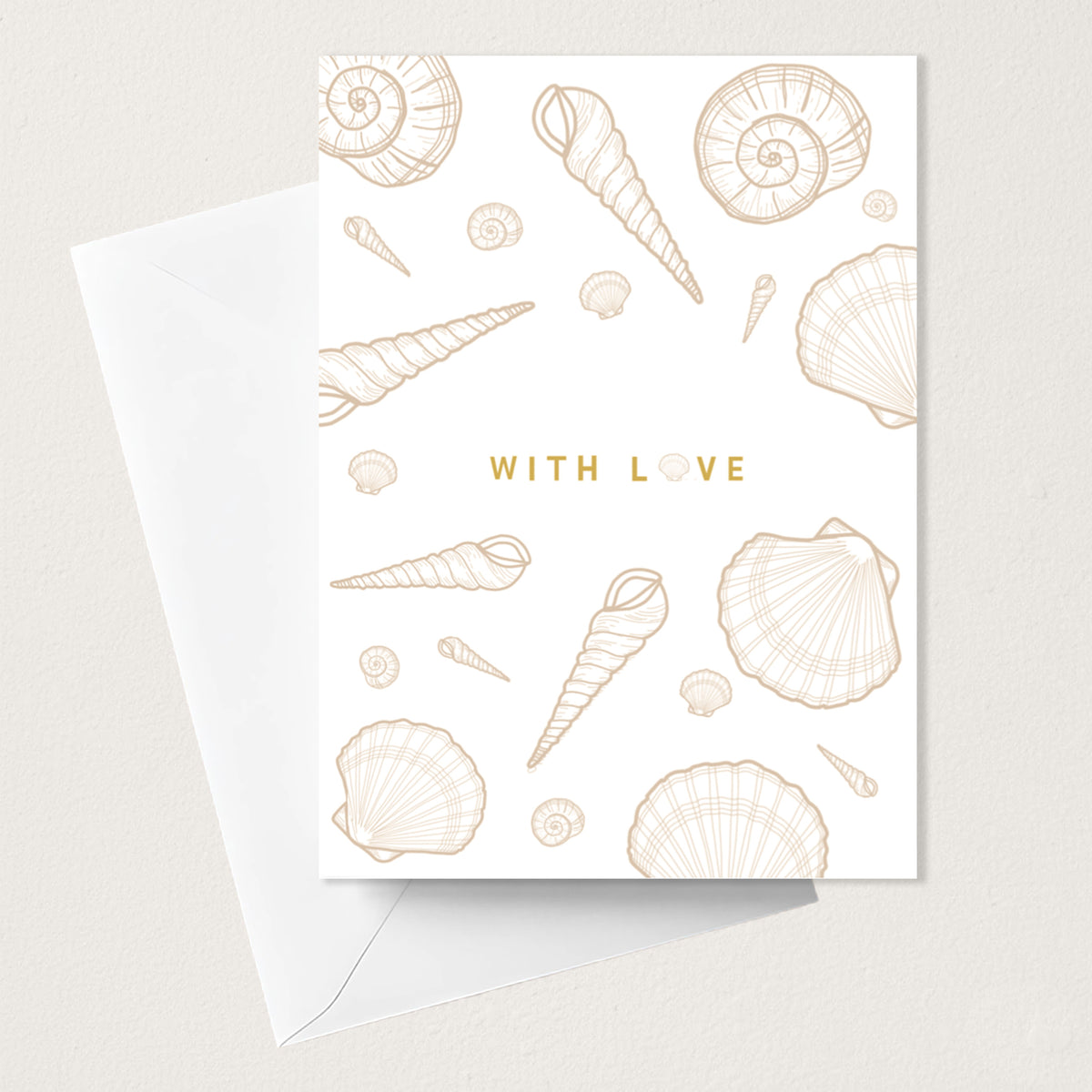 From the seashore - Birthday or Love card