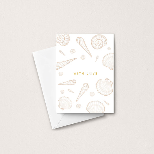 From the seashore - Birthday or Love card