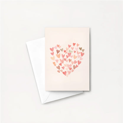 Heart Full - Love mini card