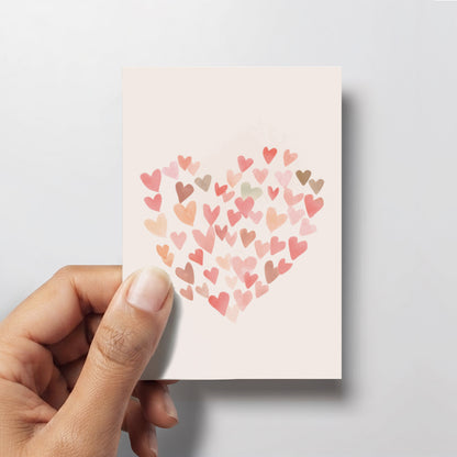 Heart Full - Love mini card