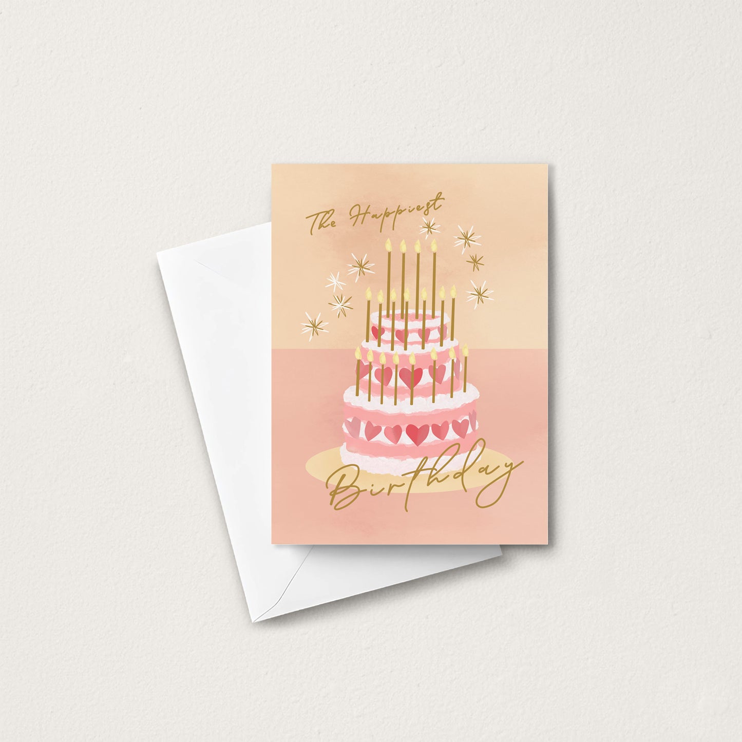 Let there be cake - Birthday card