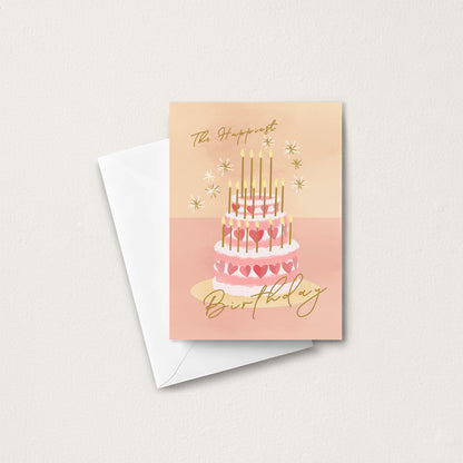 Let there be cake - Birthday card