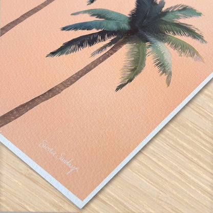 Miami Palms Fine Art Print