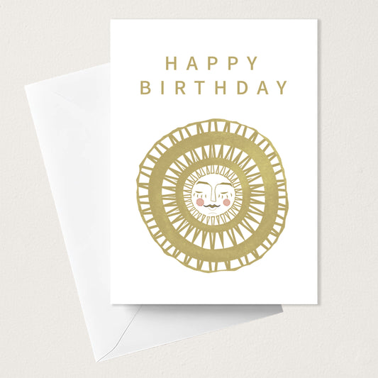 Sending you sunshine - Birthday card