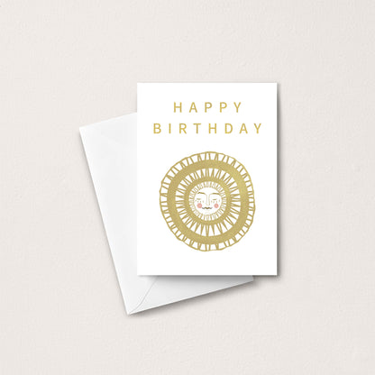 Sending you sunshine - Birthday card
